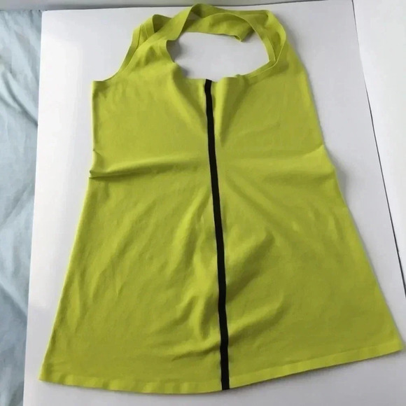 Lululemon Reversible neon yellow green racerback tank top size medium - Picture 17 of 17